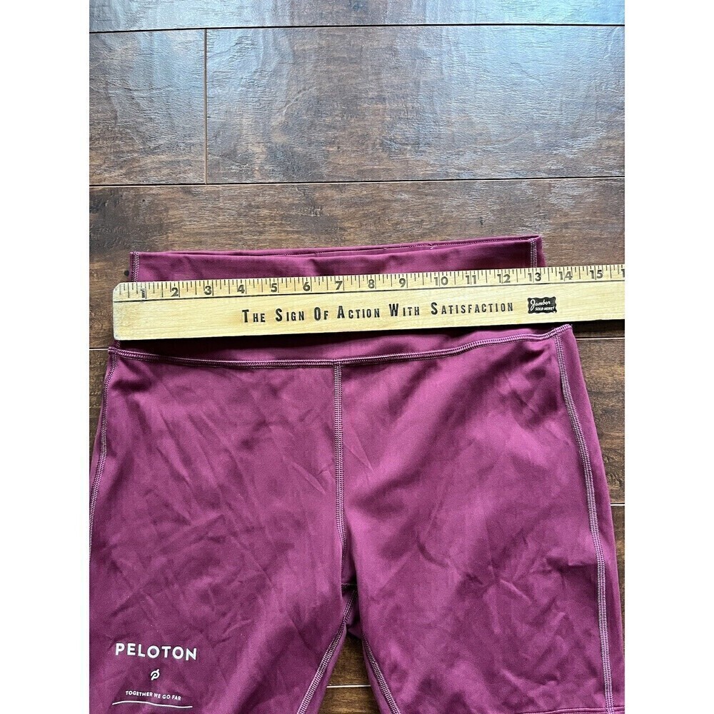 Peloton Womens CrossFit Work Out Biker Shorts Stretch Size Large - Picture 4 of 7